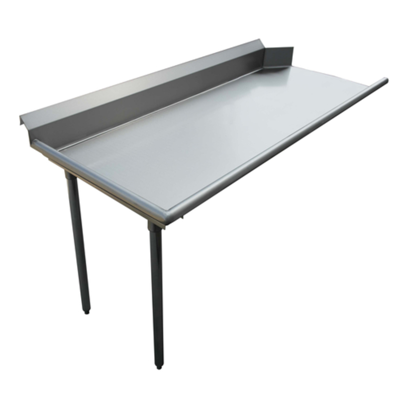 EFI SICT72L 72-Inch Straight Clean Dishtable for Right-to-Left Operation