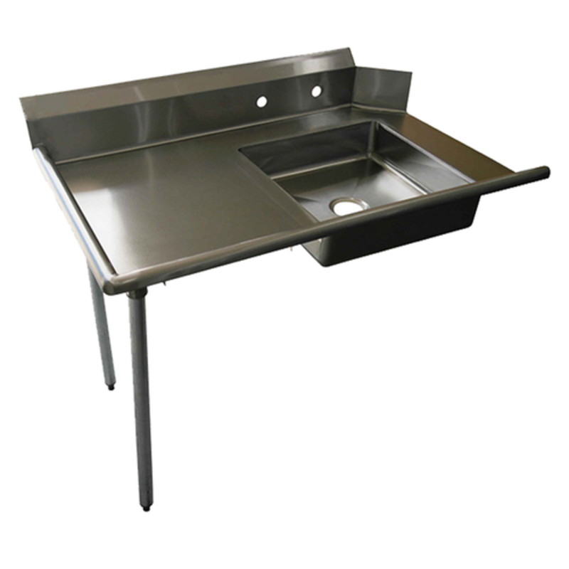 EFI SIST96L 96-Inch Left-to-Right Soiled Dishtable with Pre-Rinse Sink