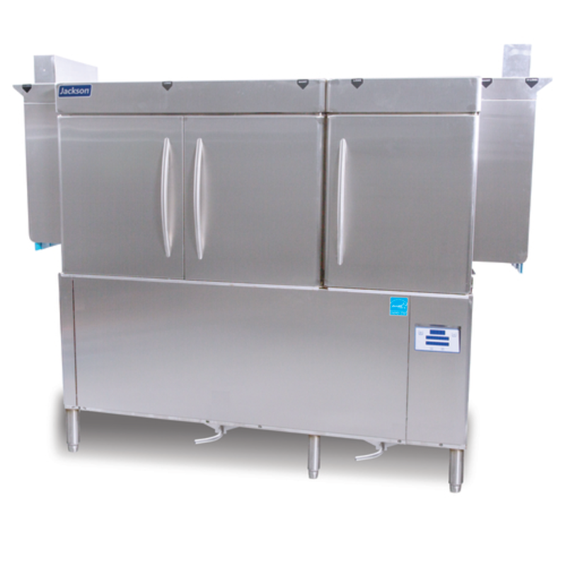 Jackson RACKSTAR 66CS High-Temperature Single-Tank Conveyor Dishwasher with 22-Inch Pre-Wash
