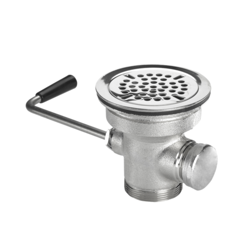 Krowne 22-204 Heavy-Duty Twist Waste Drain Valve for 3.5-Inch Sinks