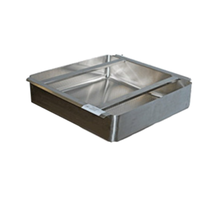 Omcan 28488 Heavy-Duty Stainless Steel Pre-Rinse Basket 19.5" x 19.5"