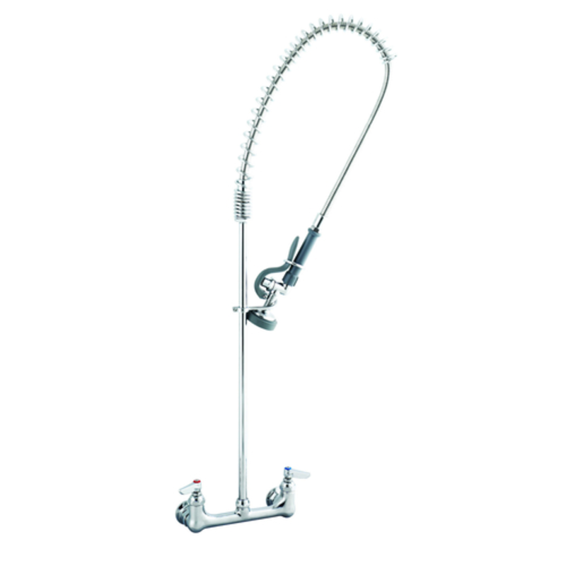 T&S Brass B-0133 Wall-Mounted Commercial Pre-Rinse Faucet Unit