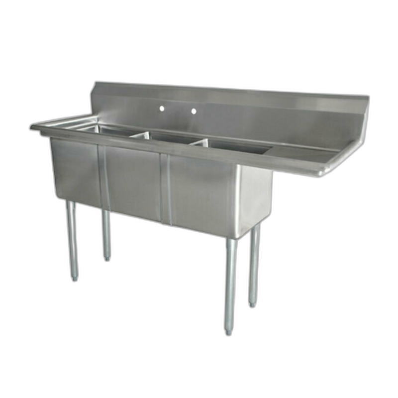 Three-Compartment Sinks Transparent Image